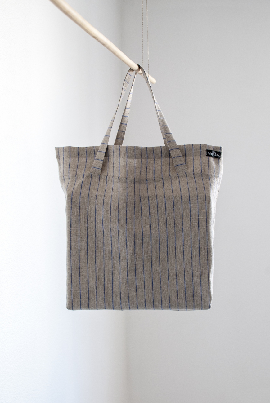 Arancio Linen Textured Stain-Resistant Shopper Style Cotton Casual Tote Bag