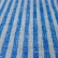 Blue & natural linen with candy stripe pattern
