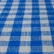 Blue & natural linen with gingham pattern
