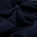 Dark blue washed waffle linen fabric