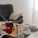 Light grey linen bedding set