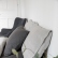 Light grey linen bedding set