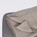 Natural flat linen sheet