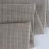 Natural middle-weight linen with white graph checks