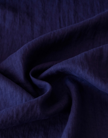 Parachute purple pure washed linen fabric