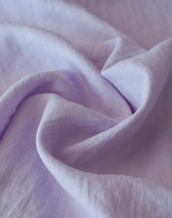 Pink lavender washed linen fabric 1.6 meter