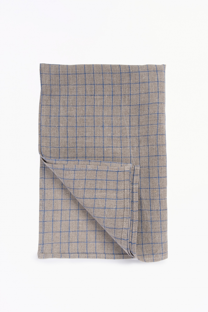 Set of dish towels with checks