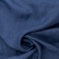 Small waffle linen fabric in ink blue