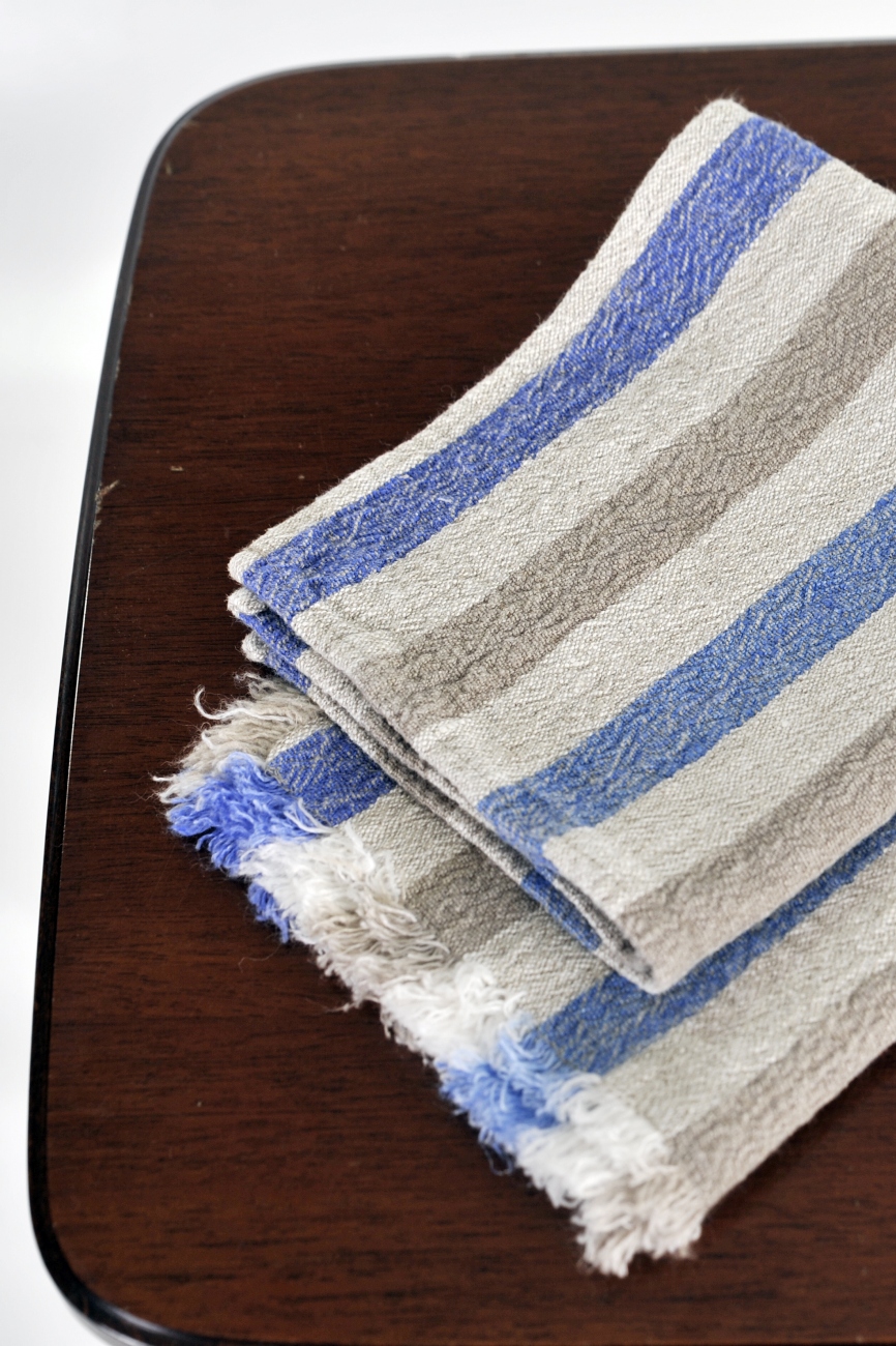Striped kitchen towel Benjamin