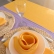 Yellow washed linen napkins